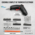 TwistPro™ — Tournevis Électrique 47 Embouts