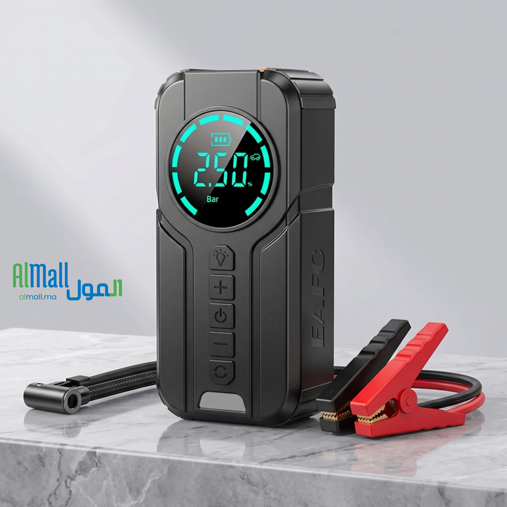 RescuePack™ — Kit Démarrage Auto 4-en-1