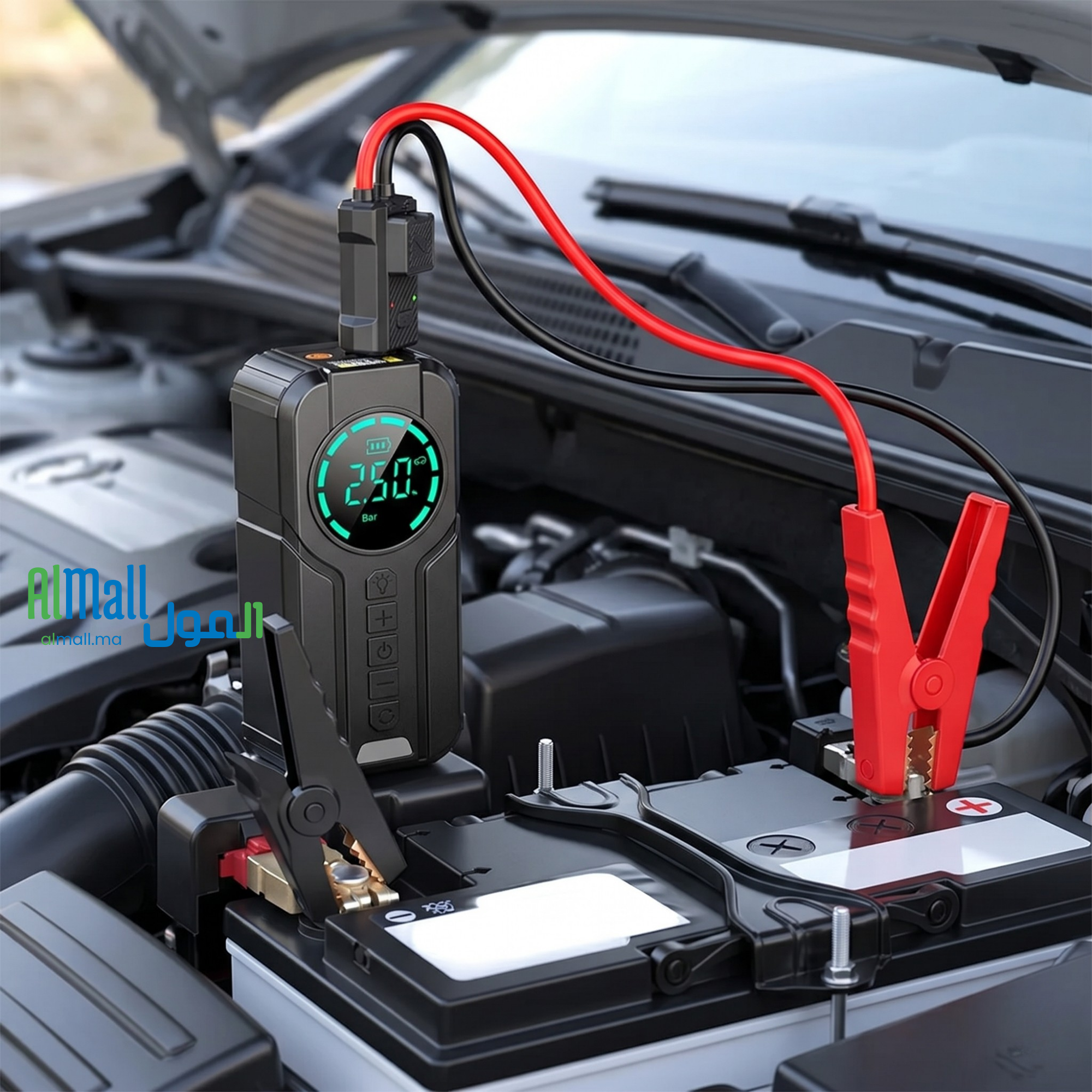 RescuePack™ — Kit Démarrage Auto 4-en-1