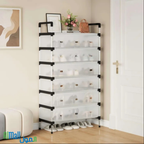 ShoeTower™ — Tour à Chaussures 7 Niveaux (28 paires)