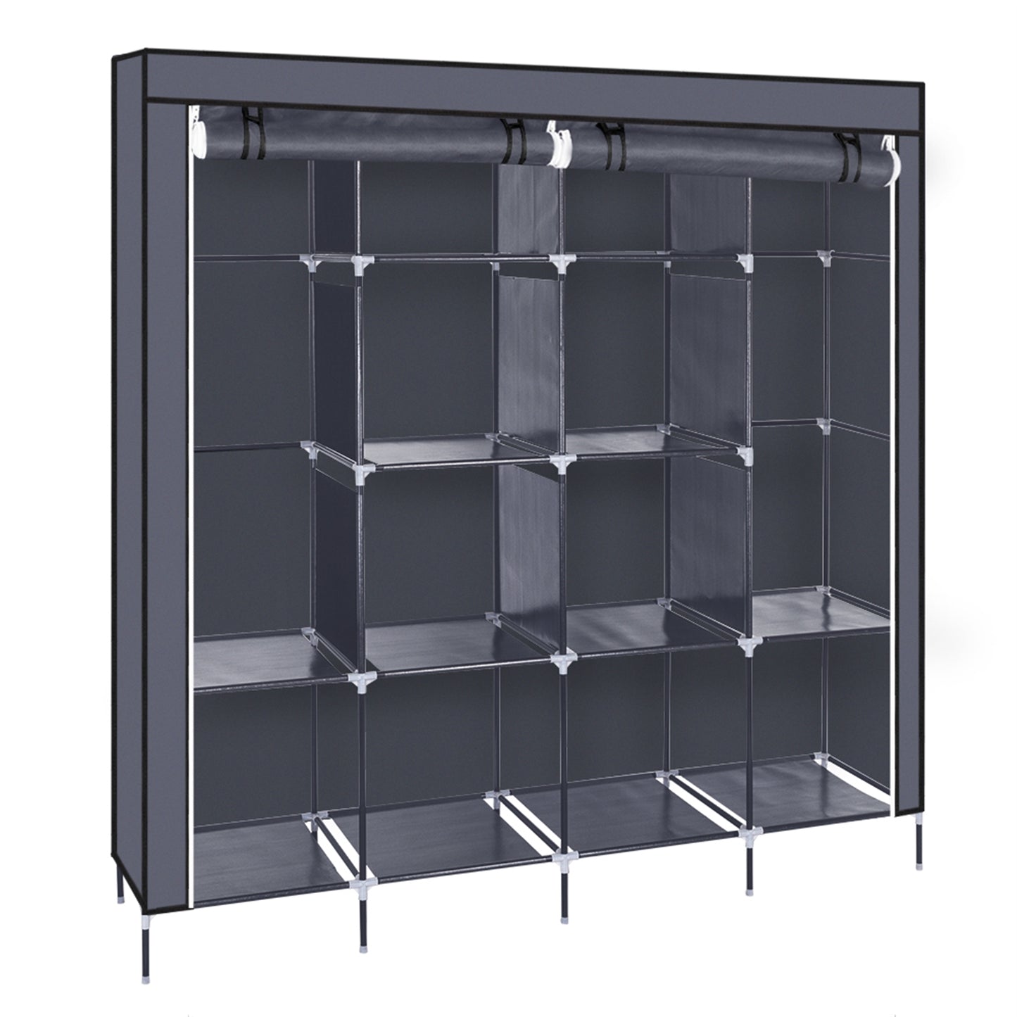 Armoire penderie 👗 Penderie 170cm — Rangez 50 vêtements sans sousis