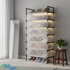 ShoeTower™ — Tour à Chaussures 7 Niveaux (28 paires)