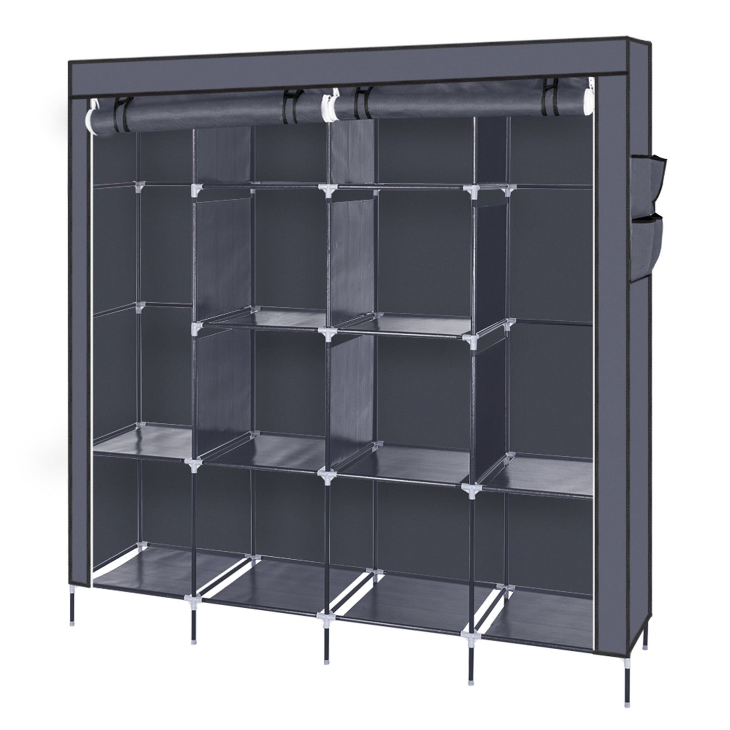 Armoire penderie 👗 Penderie 170cm — Rangez 50 vêtements sans sousis