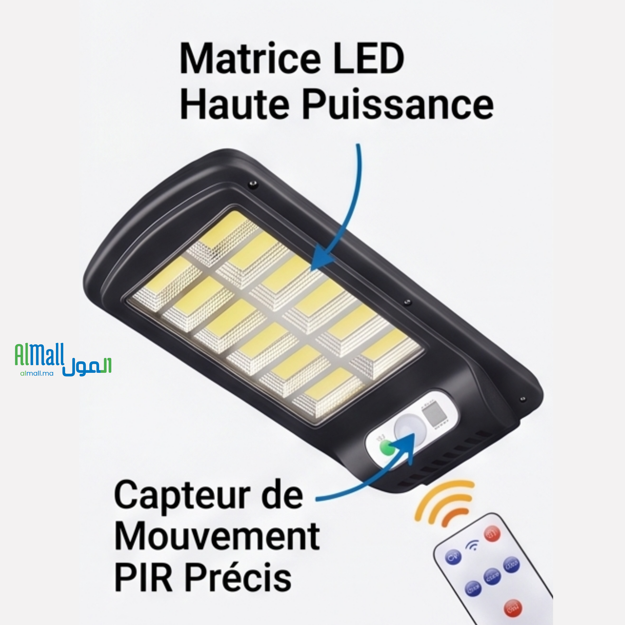 SolarGuard™ — Lampe Solaire 1008 LED à Détecteur