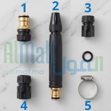HydroBlast™ — Pistolet Haute Pression pour Tuyau d'Arrosage