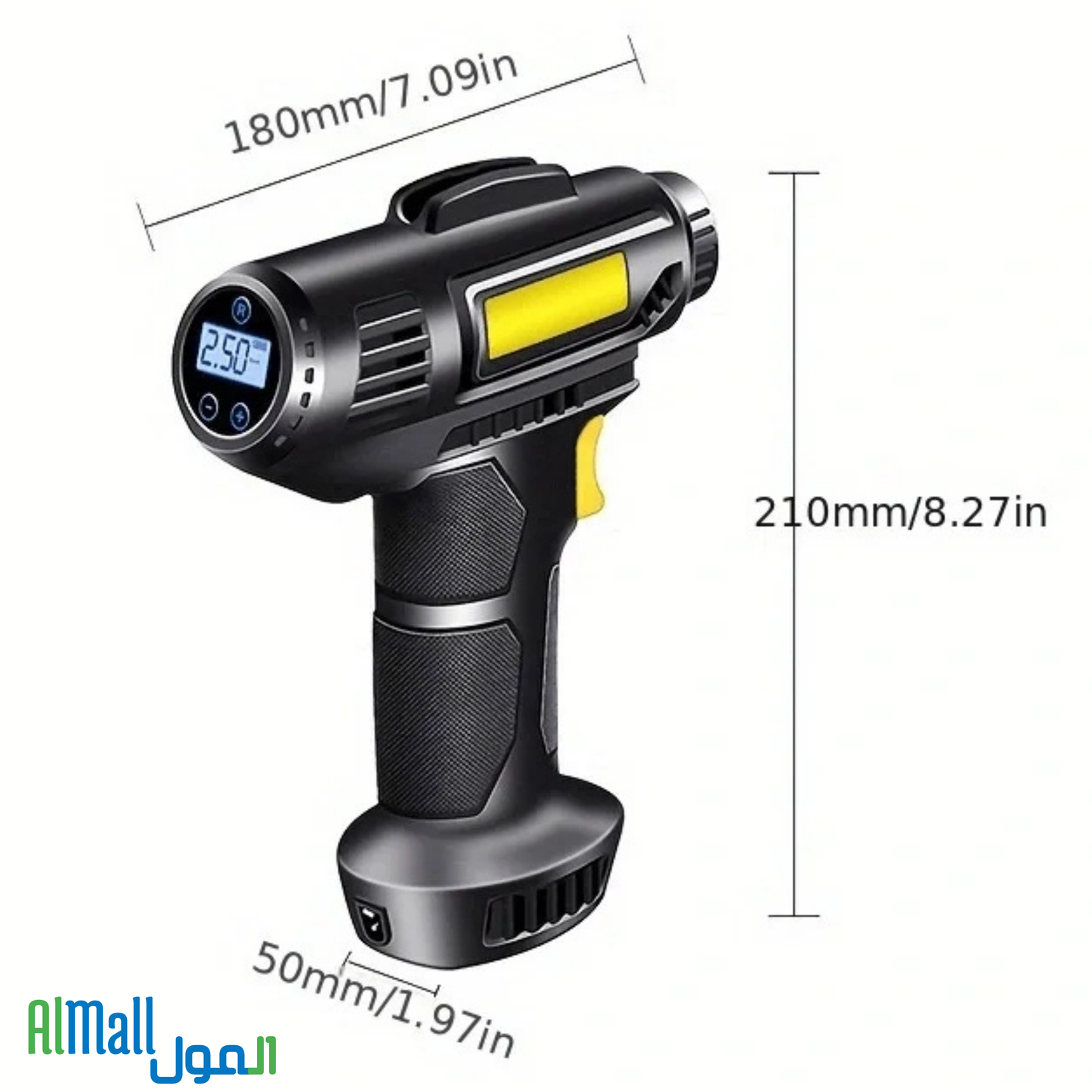 AirPump Pro™ — انفخ إطارات سيارتك في 3 دقائق
