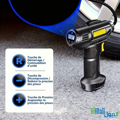 AirPump Pro™ — انفخ إطارات سيارتك في 3 دقائق