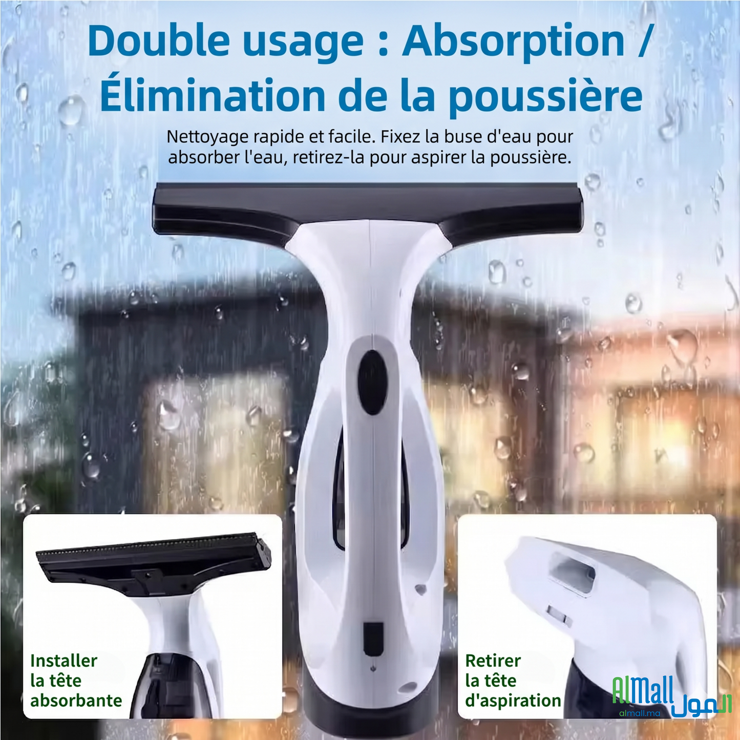 ClearPro™ — Vitres Impeccables en 3 Gestes, Sans Traces et Sans Effort