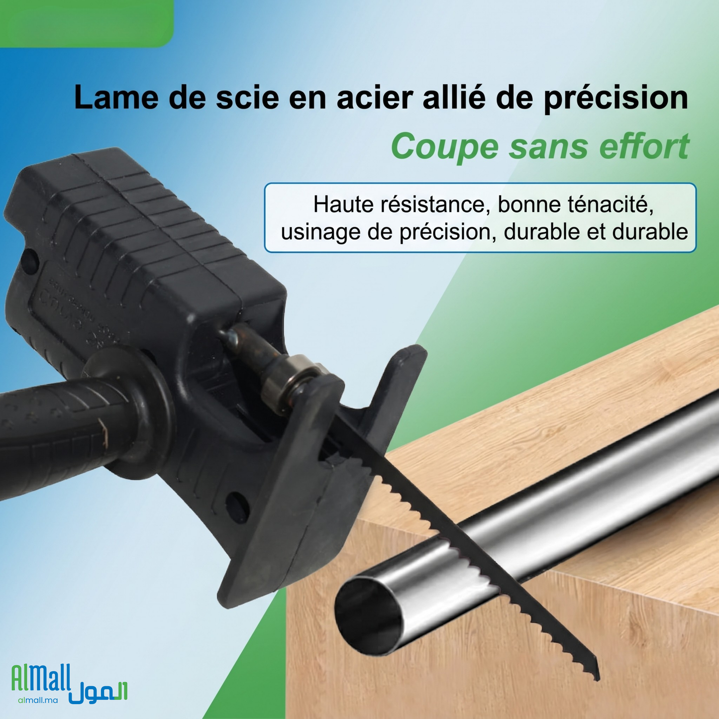 DrillSaw™ - Transformez Votre Perceuse en Scie Réciprocante en 30 Secondes