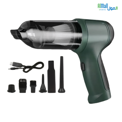 DustGun™ — Aspirez et Soufflez Partout Sans Fil