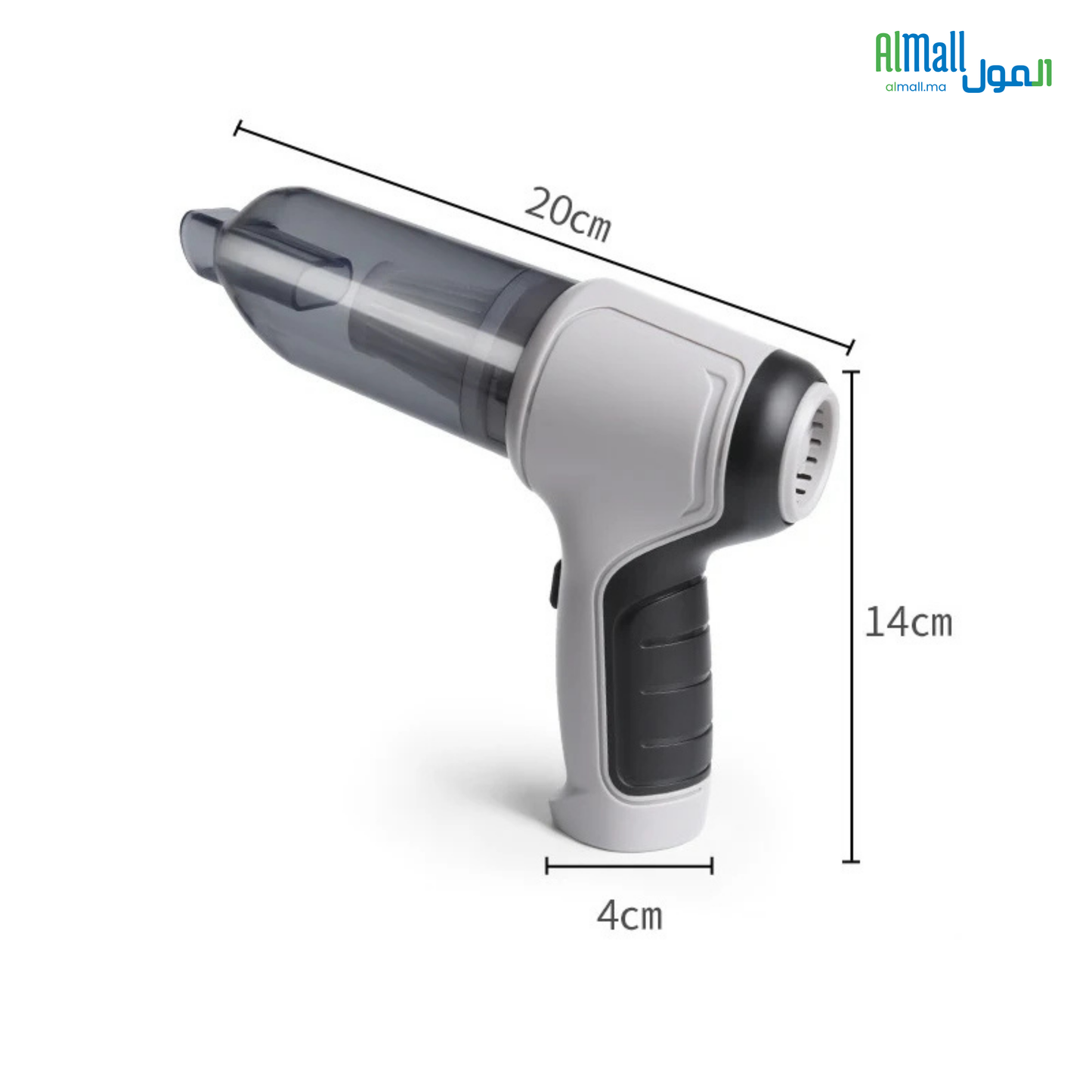 DustGun™ — Aspirez et Soufflez Partout Sans Fil