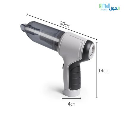 DustGun™ — Aspirez et Soufflez Partout Sans Fil