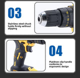 DrillMaster™ — Perceuse Visseuse Sans Fil Lithium