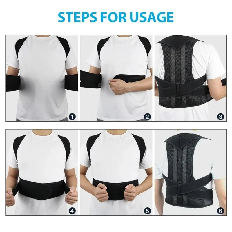 PostureFix™ — Correcteur de Posture Renforcé