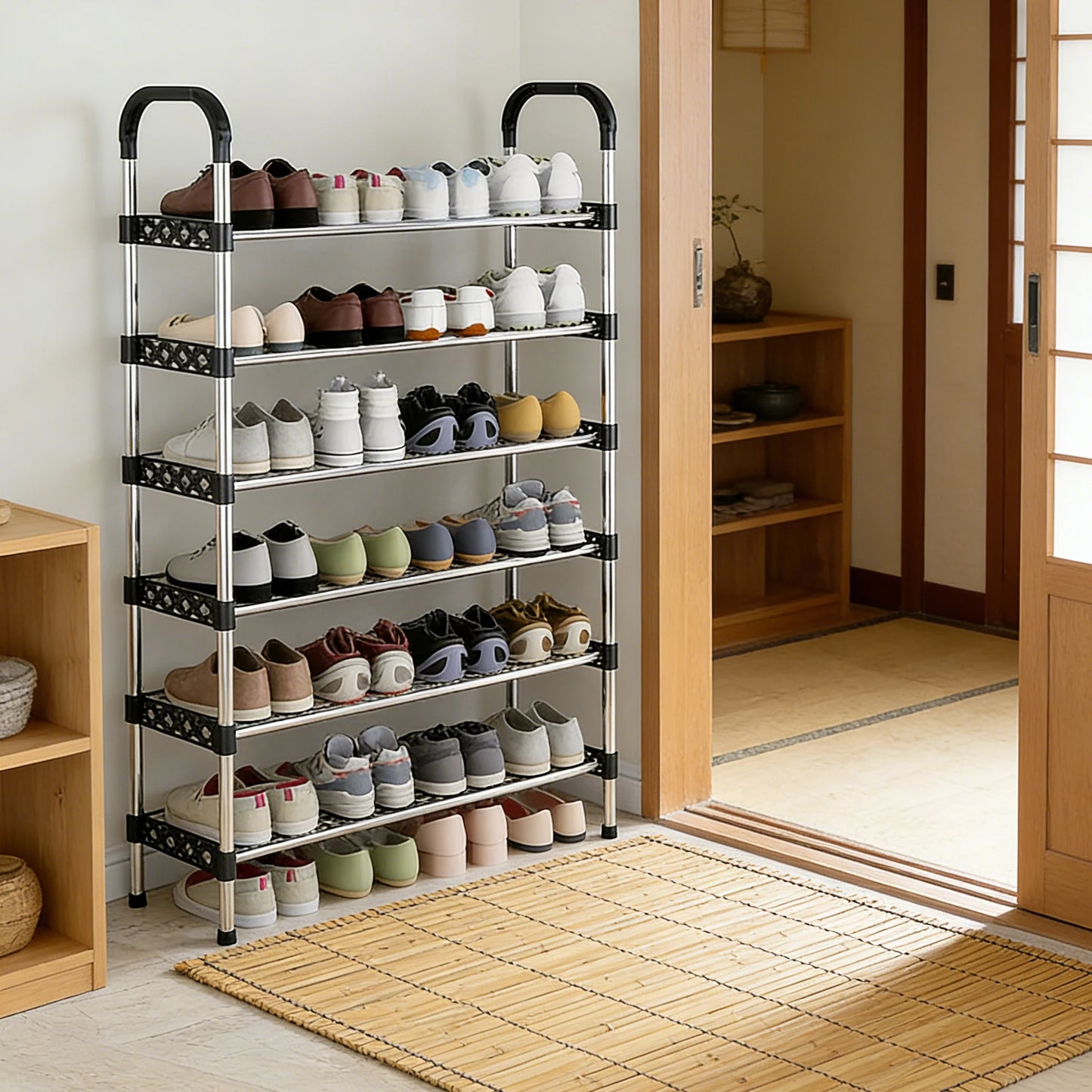 👟 ShoeCabinet™ — Rangez 20 paires à l'entrée, proprement