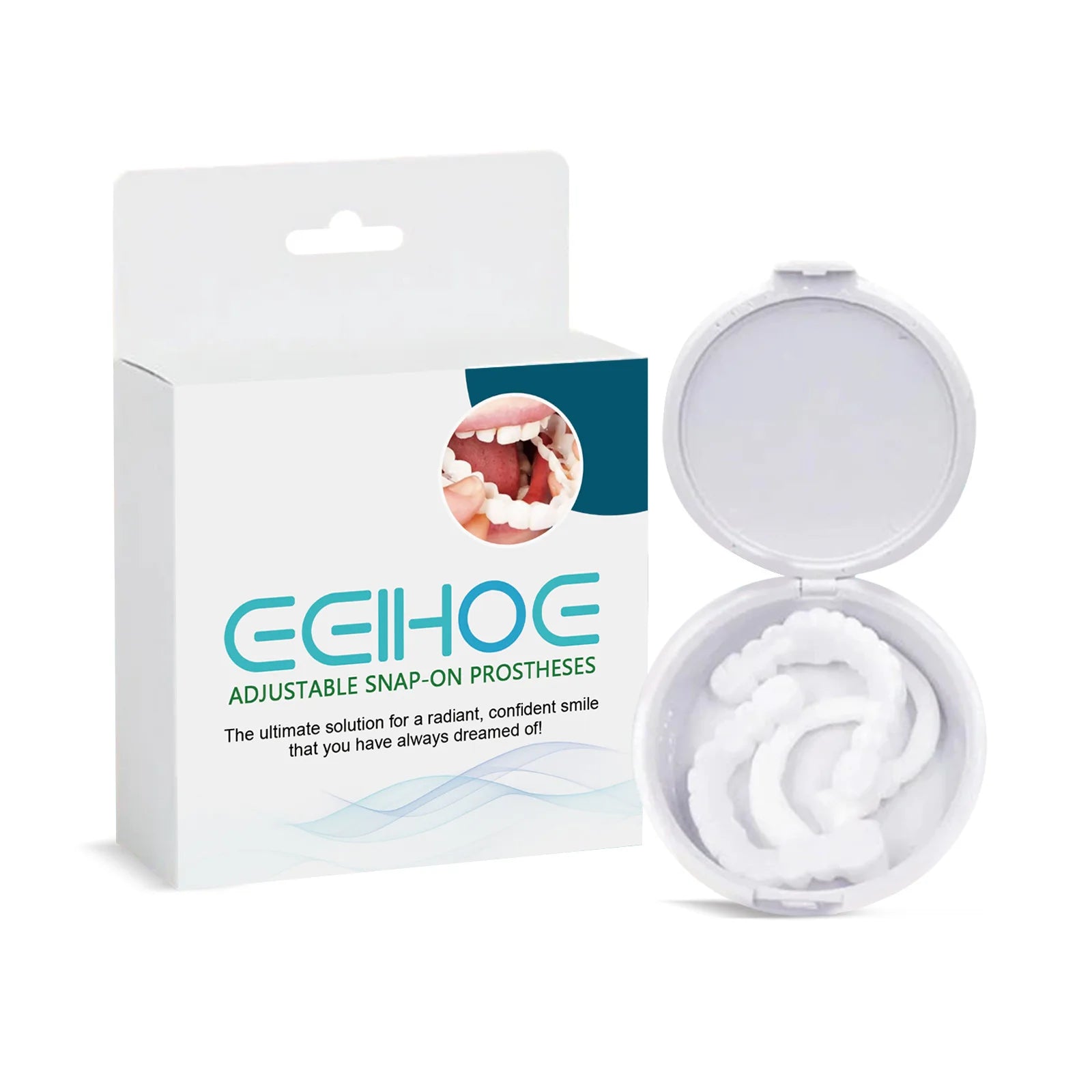 SmilePro™ — Facettes Dentaires Snap-On Ajustables