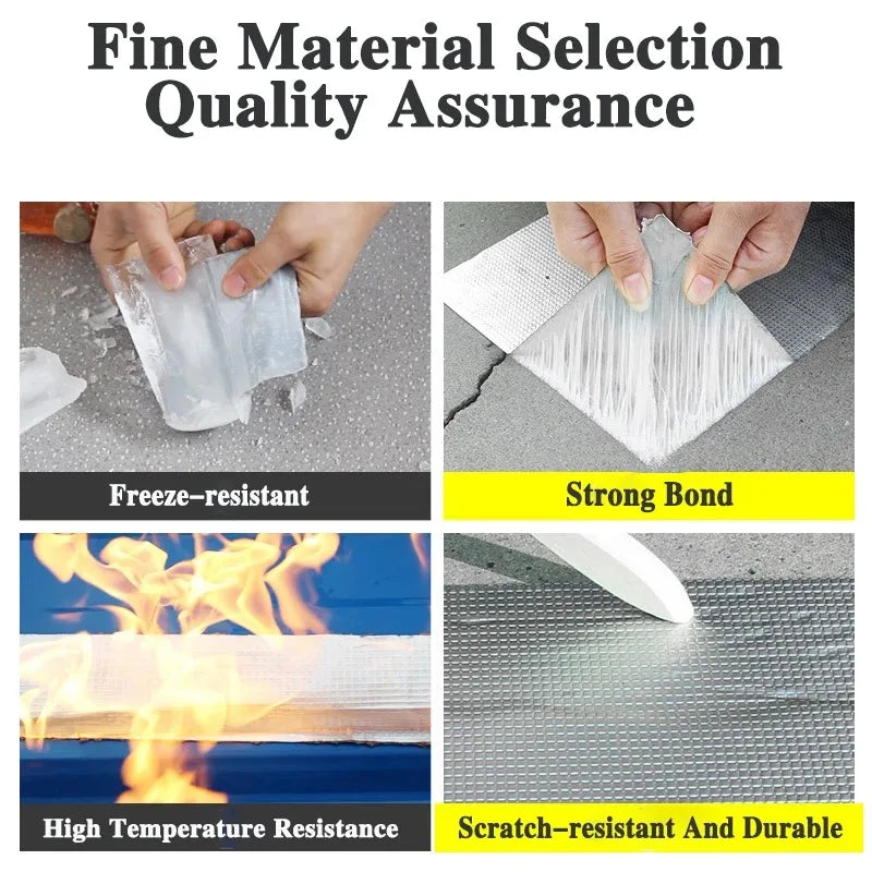 SealFix™ — Ruban Étanche Aluminium Waterproof