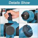 SprayMax™ — Pistolet Peinture Électrique 1000ml Makita