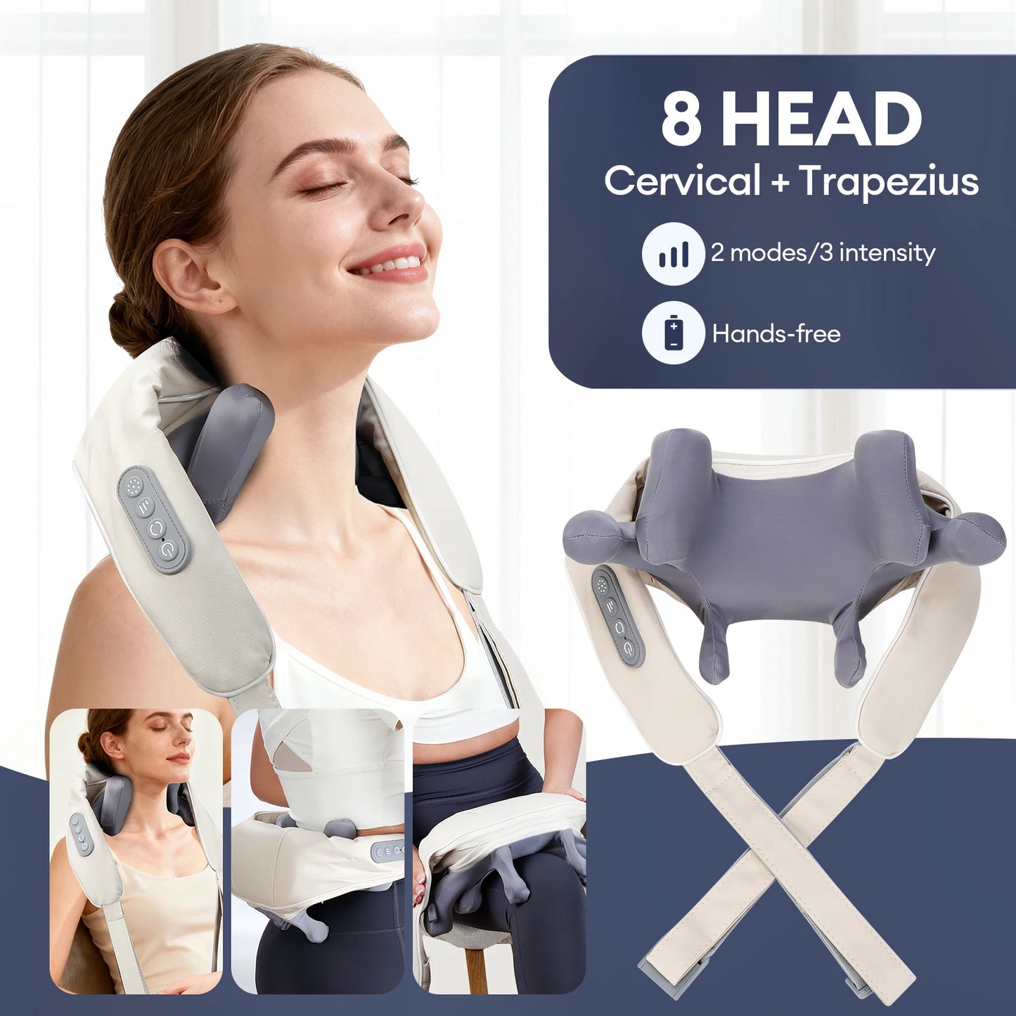 💆 NeckRelax™ — Soulagement nuque et épaules en 15 minutes