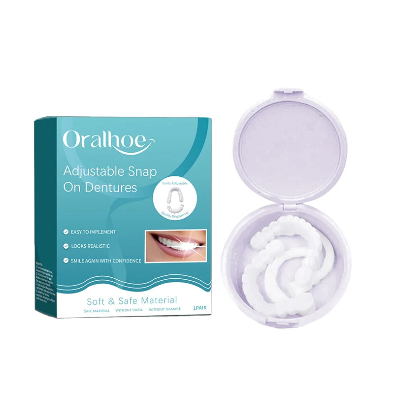 SmilePro™ — Facettes Dentaires Snap-On Ajustables