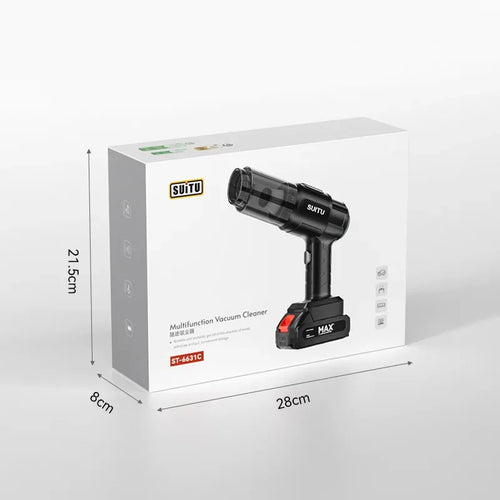 DustMax™ — Aspirateur Sans Fil Maison & Voiture