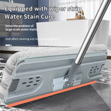 CleanSpin™ — Balai Plat avec Seau Essoreur