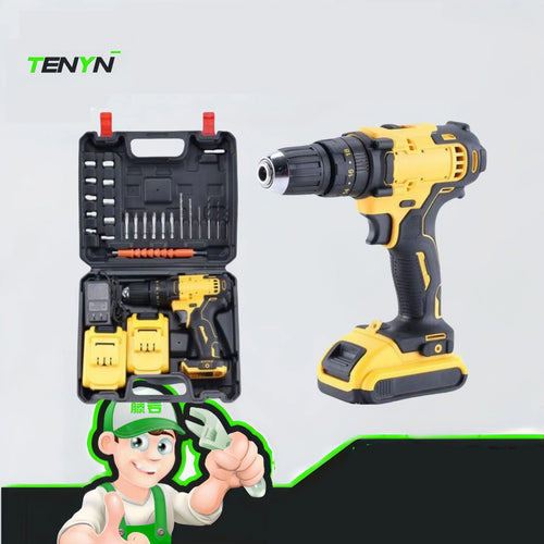DrillMaster™ — Perceuse Visseuse Sans Fil Lithium