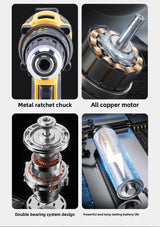 DrillMaster™ — Perceuse Visseuse Sans Fil Lithium