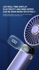 FreshBreeze™ — Ventilateur 3-en-1 USB Rechargeable