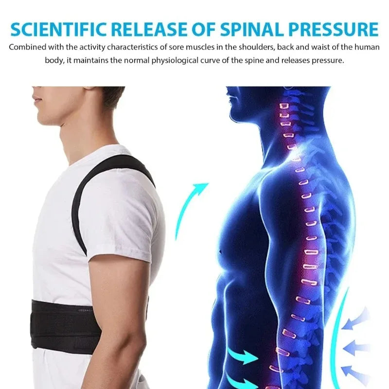 PostureFix™ — Correcteur de Posture Renforcé