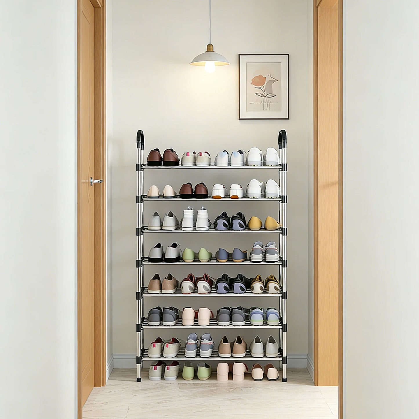 👟 ShoeCabinet™ — Rangez 20 paires à l'entrée, proprement