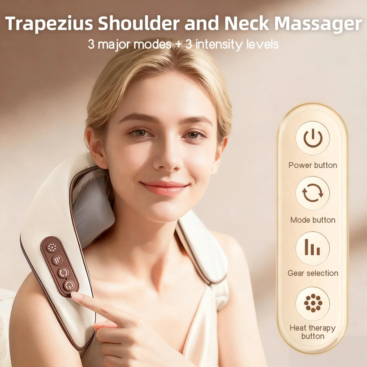 💆 NeckRelax™ — Soulagement nuque et épaules en 15 minutes