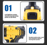 DrillMaster™ — Perceuse Visseuse Sans Fil Lithium