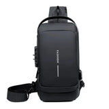 CrossBag Pro — Sac Bandoulière Anti-Vol Homme