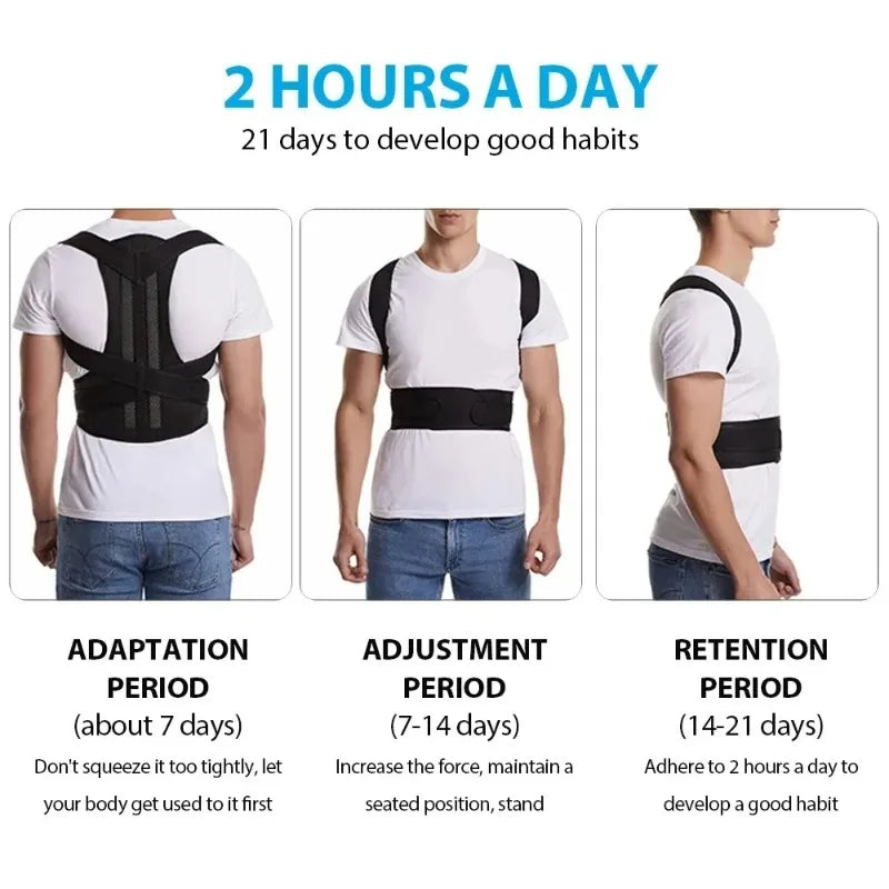PostureFix™ — Correcteur de Posture Renforcé