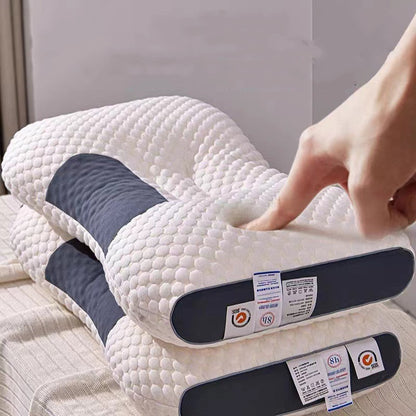 😴 Oreiller Cervical 3D — Réveillez-vous sans douleur dès la 1ère nuit