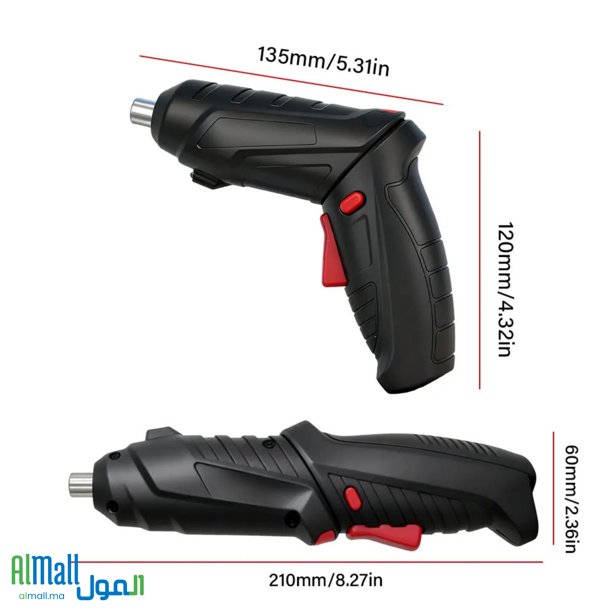 TwistPro™ — Tournevis Électrique 47 Embouts