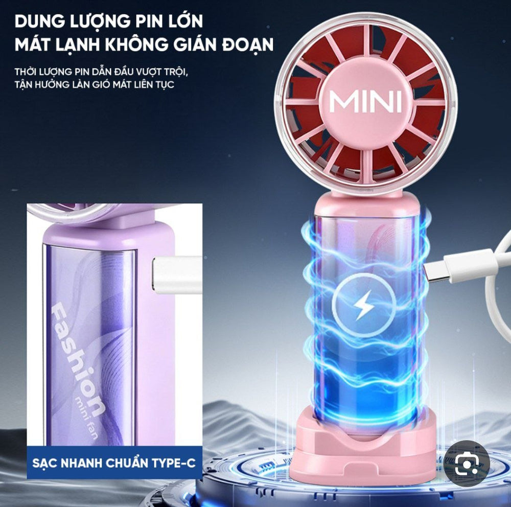 Mini Ventilateur Portable Fashion