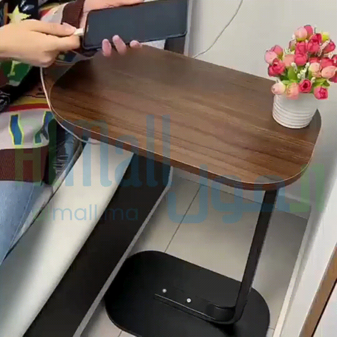 NidoFlex™ — Table d'Appoint en C sous Canapé