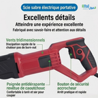 PowerSaw Pro™ — Scie Réciprocante 2500W