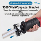 PowerSaw Pro™ — Scie Réciprocante 2500W