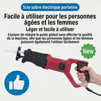 PowerSaw Pro™ — Scie Réciprocante 2500W